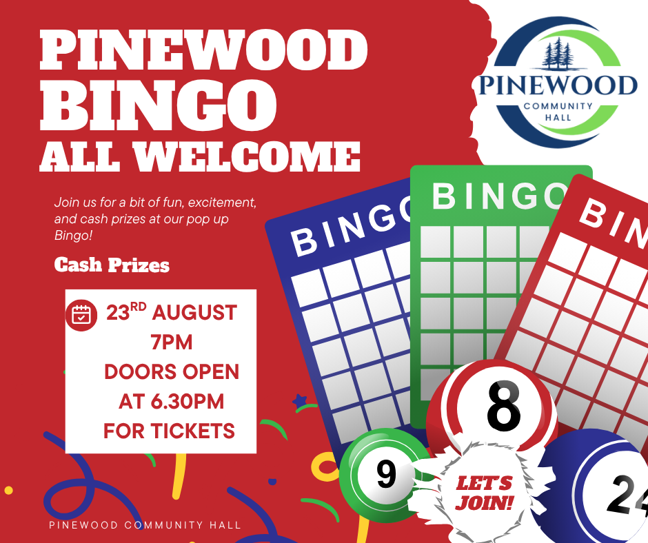 BINGO @ PINEWOOD