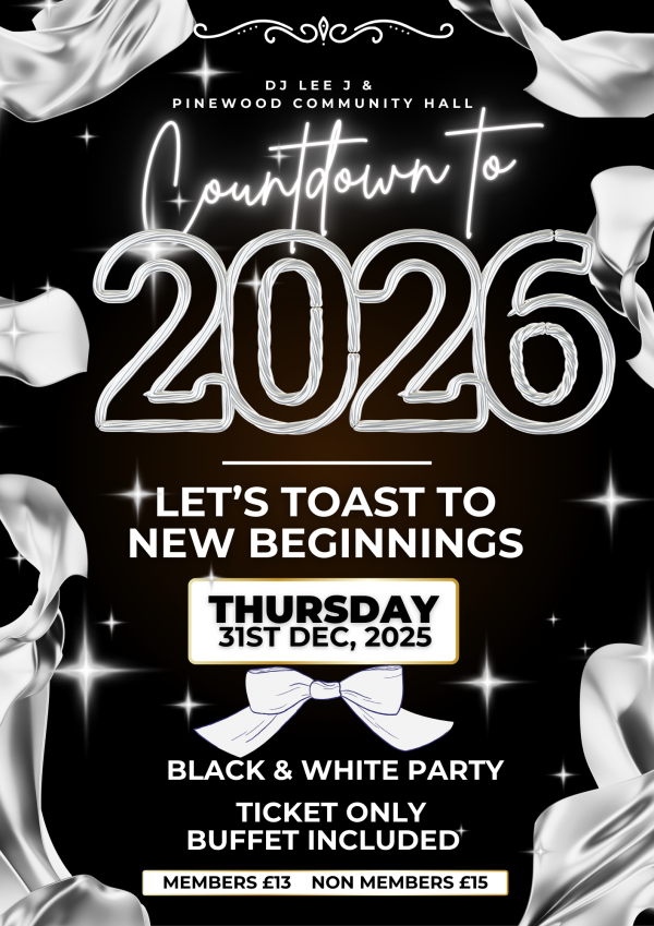 Black and Gold New Year Party Flyer2